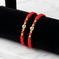 Pack x2 — Manillas Oro Laminado 18k